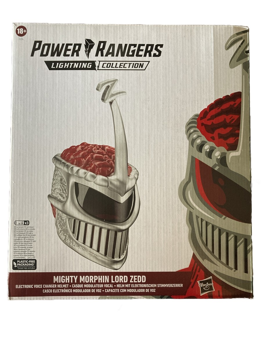 特撮 POWER RANGERS Power Rangers Mighty Morphin Lord Zedd Electronic Helmet 6 inch