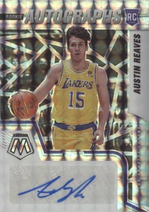 2021-22 Panini Mosaic - Rookie Autographs Mosaic Austin Reaves #RAM-ARV ...