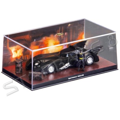 BATMOBIL & BATMAN '89 DIE-CAST 1/43 DISPLAY MAGAZIN MODEL EAGLEMOSS