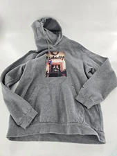 Air Jordan Jumpman Chimney Fleece Hoodie Men’s L Grey Pullover Used