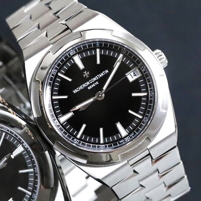 Vacheron Constantin Overseas 41mm Steel Black Dial 4500V / 110A - Complete Set