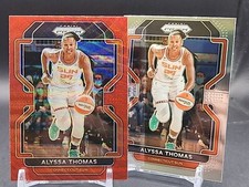 Alyssa Thomas - 2022 WNBA Prizm - Ruby Wave And Base - Connecticut Sun