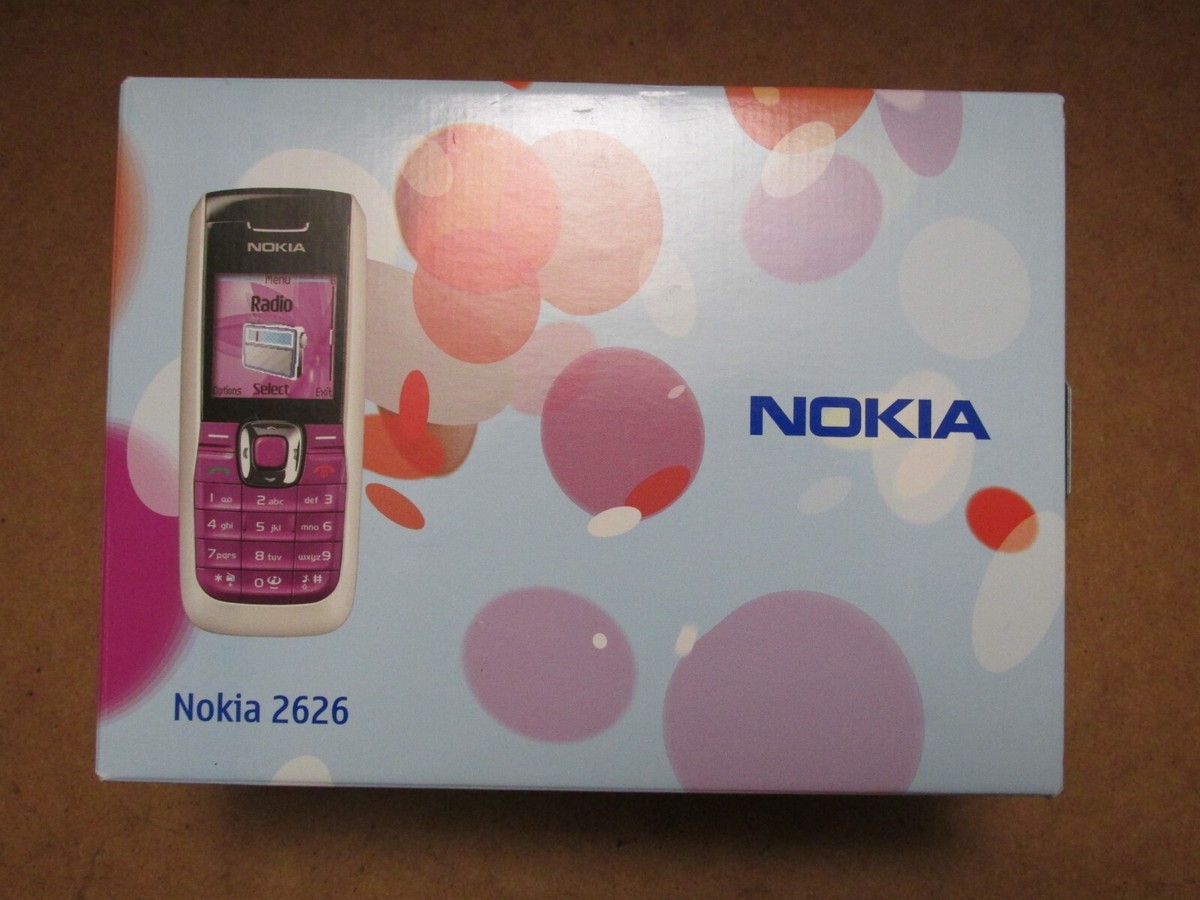 Nokia 2626 Mobile Cell Phone & Original Box [Italian Carrier: TIM