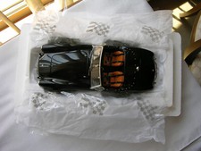 EXOTO # RLG18128 1963 COBRA 289 Black Roadster  1/18
