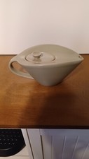 Simon Pearce Barre Teapot Modern Green Pottery