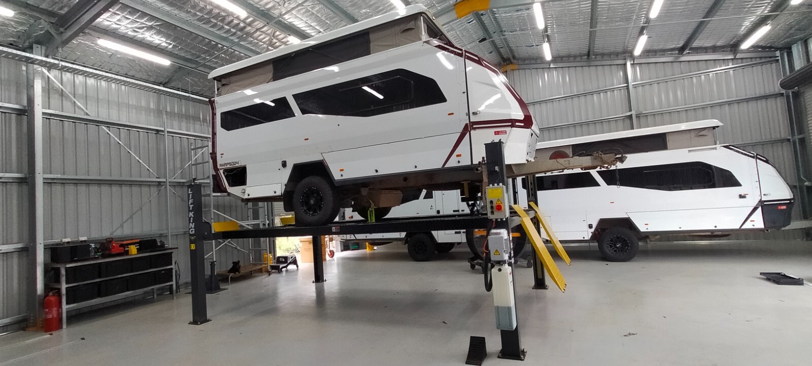 4POST 5.5T COMMERCIAL WORK SHOP HOIST by Hero Hoists Qld eBay