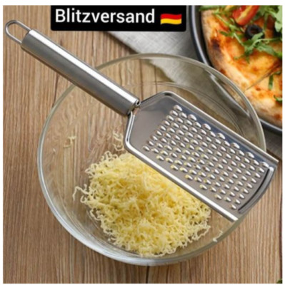 Küche Zester Hobel Reibe Edelstahl Parmesan Käsereibe Zitronen Schokolade Muskat