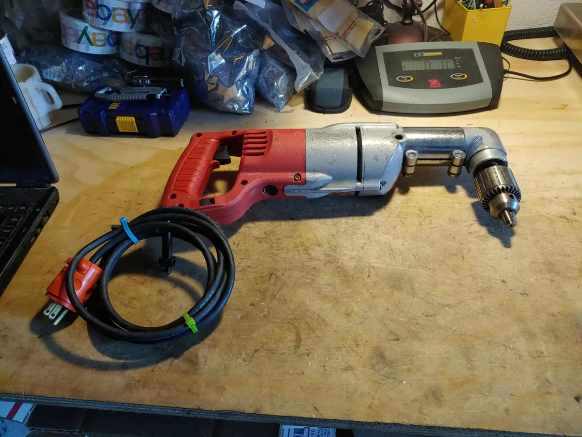 Milwaukee 1101-1 1/2” Heavy Duty Corded Reversable Right Angle