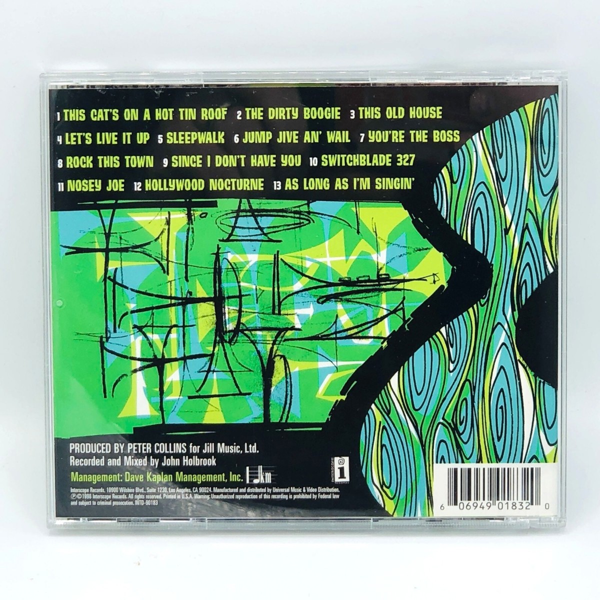 The Brian Setzer Orchestra, The Dirty Boogie, INTD-90183, CD | eBay