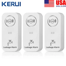 3PCS Water Leak Alarm Flood Level Overflow Detector Sensor Home Security Alert