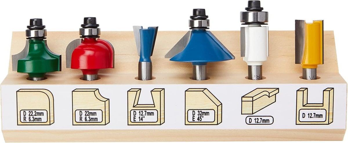 Buy Makita 12 mm Router Bit (Straight Bit 2 Flute), D-47628 Online in India at Best Prices