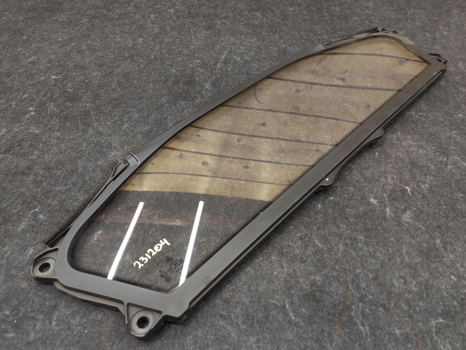 Rear Partition Glass Back Window Coupe 51317393243 OEM BMW i8 2014-19