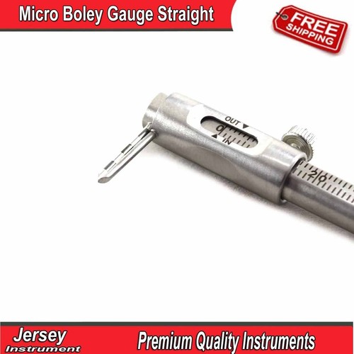 Micro Boley Dental Medidor Recto Dientes Medición Espesor Herramientas de Ortodoncia CE - Imagen 2 de 4