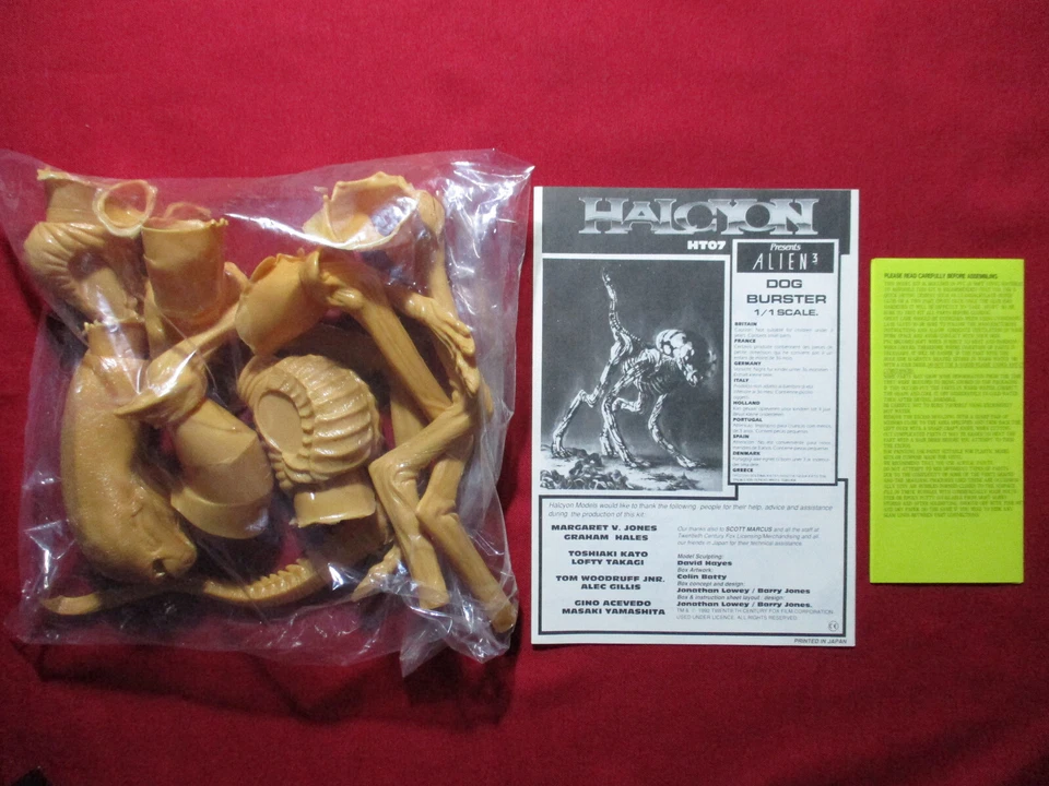ALIEN 3 Dog Burster Figure Vintage 1/1 Halcyon 1992 Sci-Fi Model Kit Aliens - Image 2 of 4