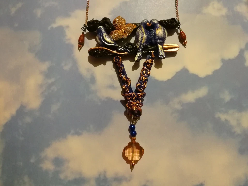 luxury jewelry talisman necklace vintage style pendant womens jewelery charms 1 - Image 3 of 4