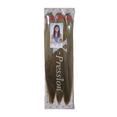 X-PRESSION COLLECTION 3X PRE-STRECKED ULTRA BRAID 50'' HAIR EXTENSIONS