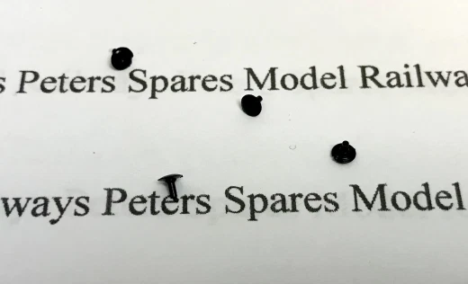 Peco 02913 Jubilee Loco Buffers - Plastic (Pk4) 3mm N Gauge (Prior 2007)