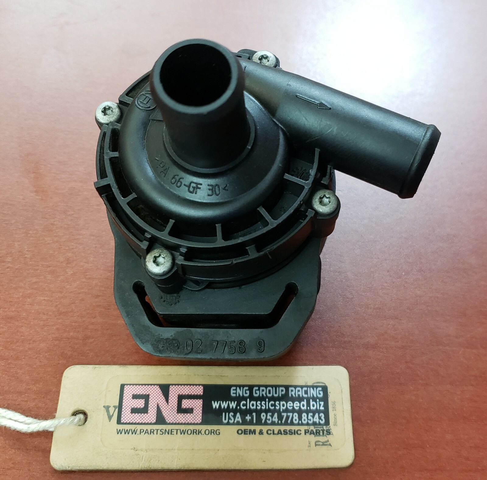 MERCEDES-BENZ W251 R350 AUXILIARY WATER PUMP OEM BOSCH 3130591163