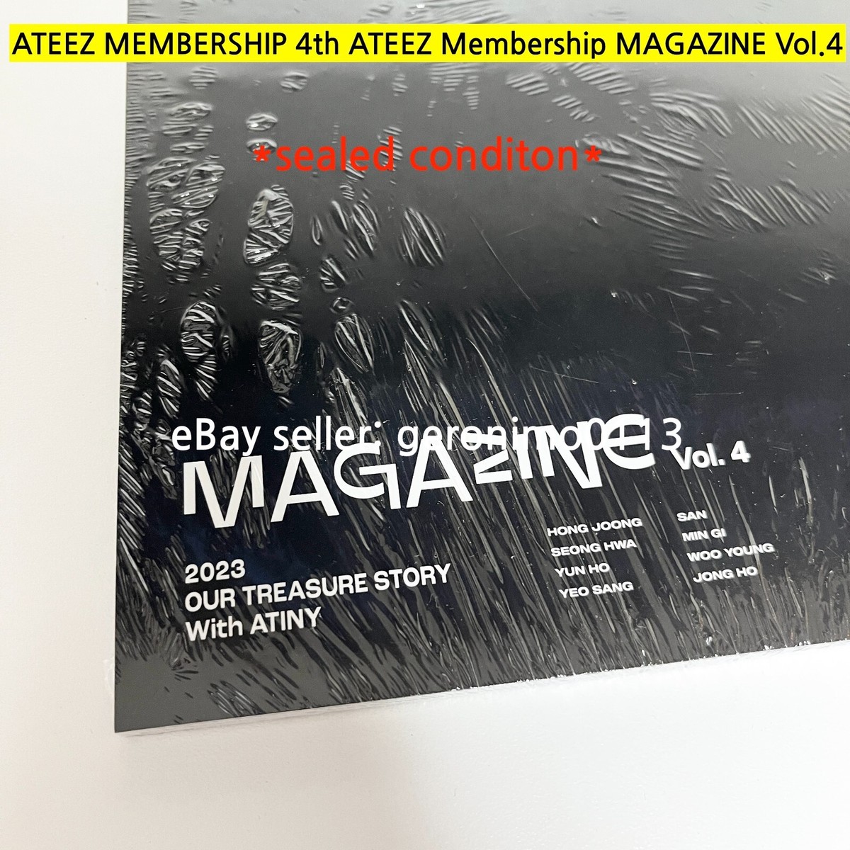 FINAL] ATEEZ MEMBERSHIP 4th ATEEZ Membership MAGAZINE Vol.4/ ATEEZ