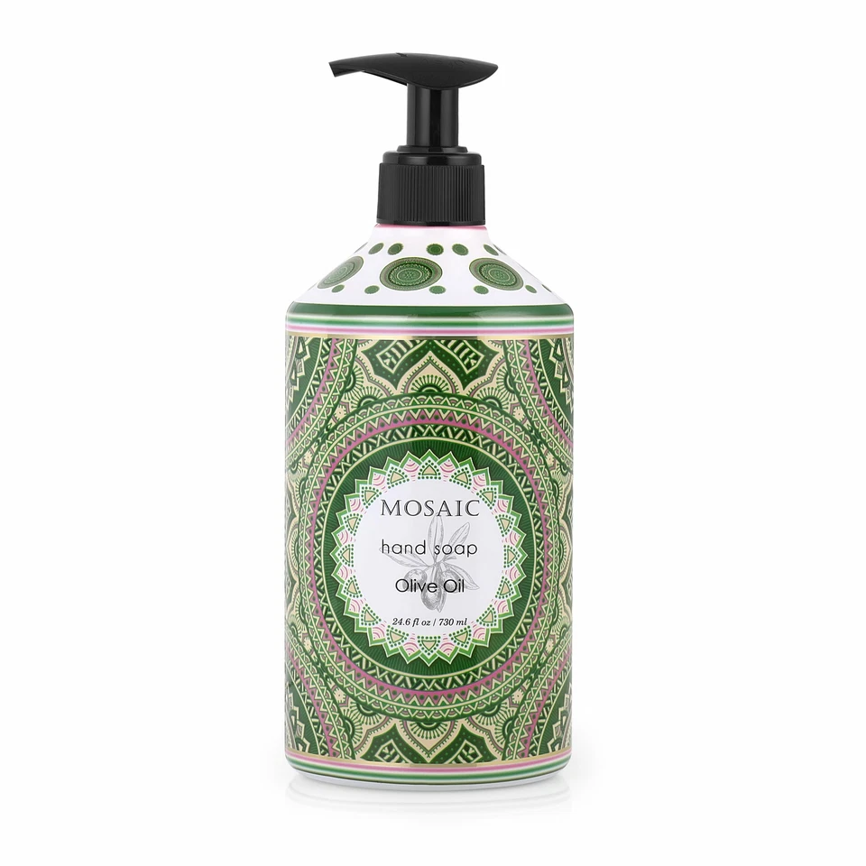 Liquid Hand Soap/Wash Gift Set 4, Olive Oil, Coconut&Hibiscus, Gardenia, Orange - Image 4 of 4
