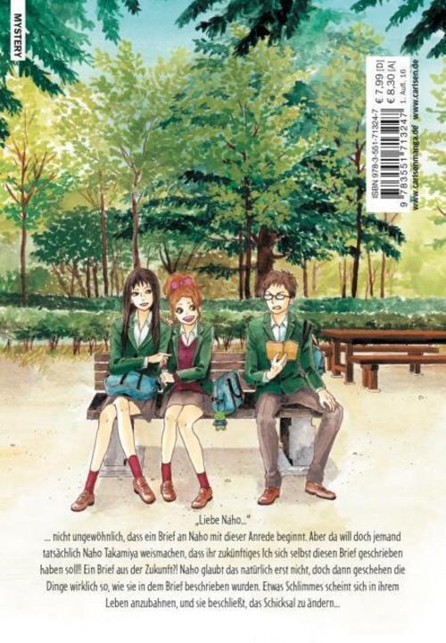 Thumbnail - Orange, Band 1 Ichigo Takano