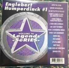 LEGENDS KARAOKE CDG ENGELBERT HUMPERDINCK VOL 1 OLDIES 74 15 SONGS CD G