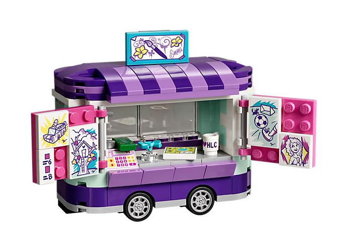 LEGO FRIENDS PUESTO DE ARTE DE EMMA 6-12 AÑOS 41332