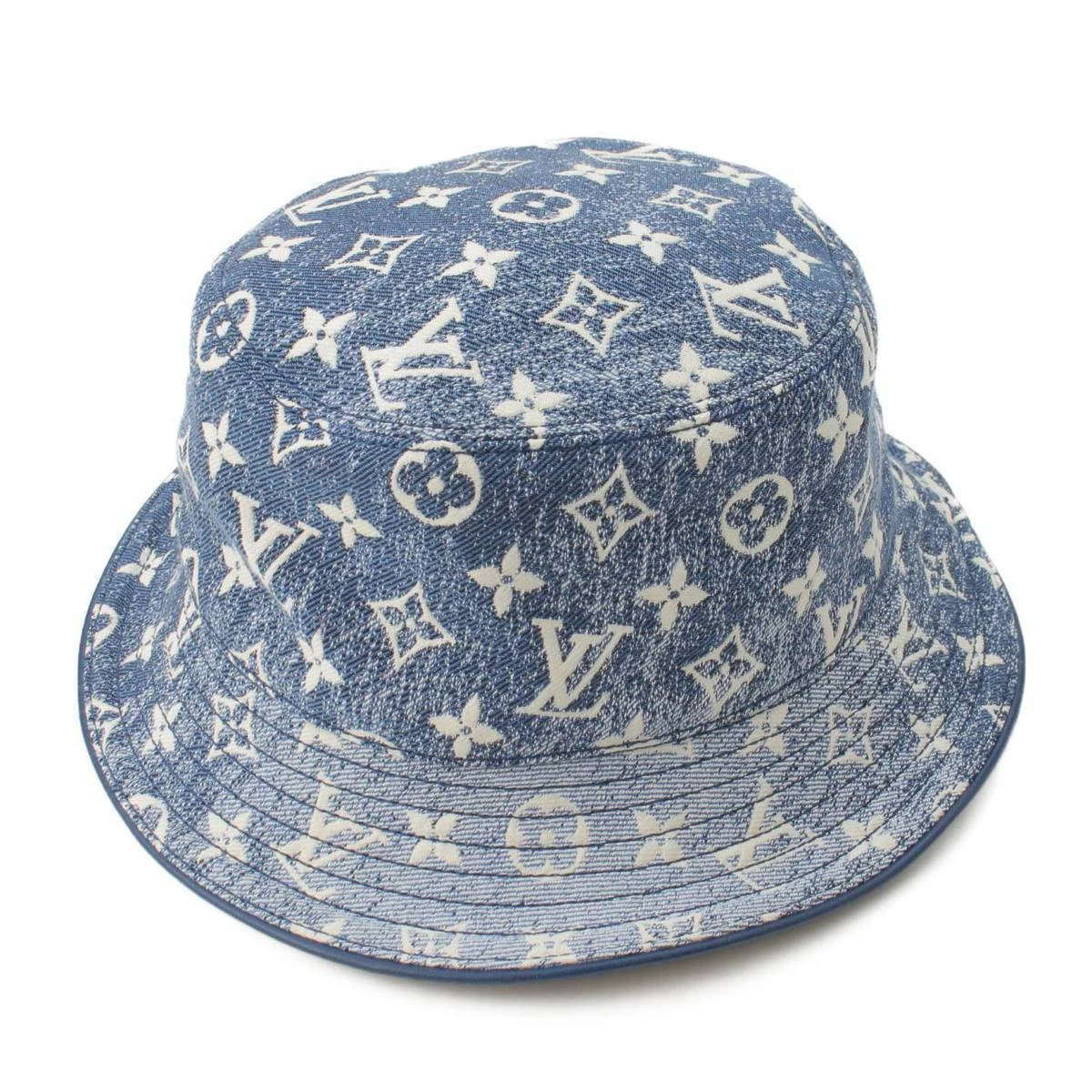 Louis Vuitton Monogram Denim Bob Hat Medium