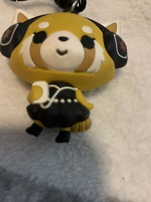 Aggretsuko Blind Box Keychains by Sanrio x Kidrobot - Aggretsuko Headphone  RARE