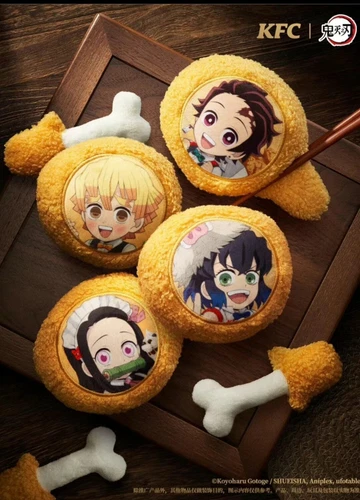 Juego completo de tarjetas de insignia de personaje KFC Demon Slayer 2024 Kimetsu No Yaiba - Imagen 21 de 27