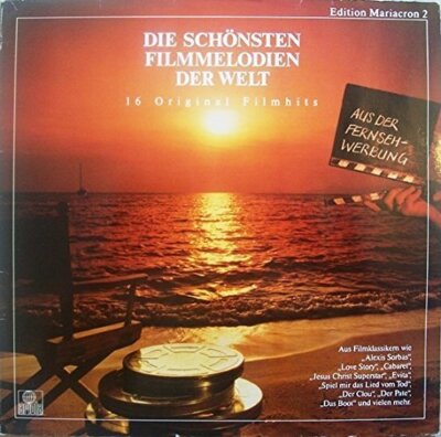 Die schönsten Filmmelodien der Welt-16 Original Filmhits - LP - Alexis Sorbas...