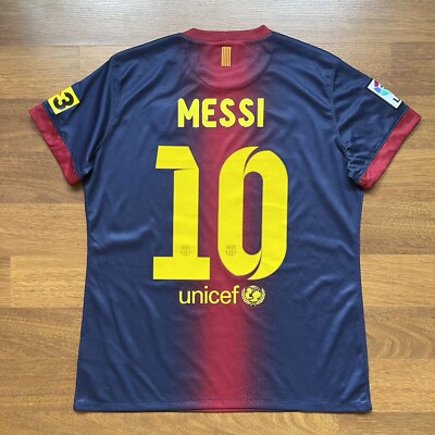 BARCELONA NIKE 2012/13 FOOTBALL HOME JERSEY #10 MESSI BARCELONA NIKE 2012/13 FOOTBALL HOME JERSEY #10 MESSI