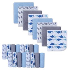 Baby Washcloths 24Pack Baby Wash Cloths Extra Soft  Ultra Absorbent Baby Tow...
