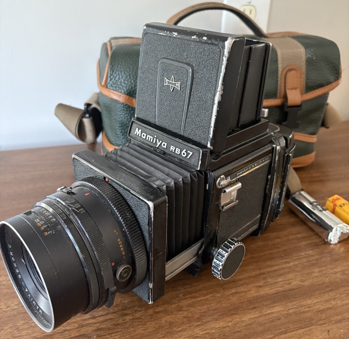 美品 Mamiya RB67 PRO S ＋ SEKOR 127mm f3.8 N.Mint] Mamiya
