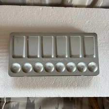 Vintage M. GRUMBACHER Paint Palette Box Aluminum New York USA. No Paints