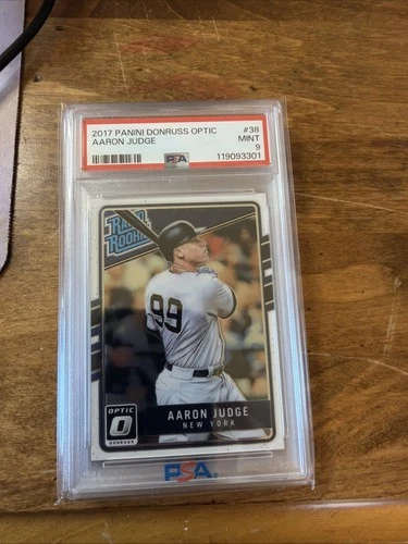 Aaron Judge 2017 Donruss Optic #38 Rated Rookie New York Yankees PSA 9 MINT