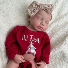 Loulou Baby Doll Lavabile 20" Silicone Reborn per Guarigione Emozionale Collezionismo