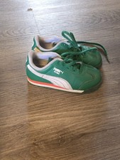 Puma Roma Verdant Green Sneakers Toddler Size 7C