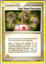 Pow! Hand Extension 85/109 Uncommon Team Rocket Returns NM on eBay