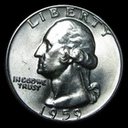 1959-D Washington Quarter ---- Unc Coin ---- #PP932