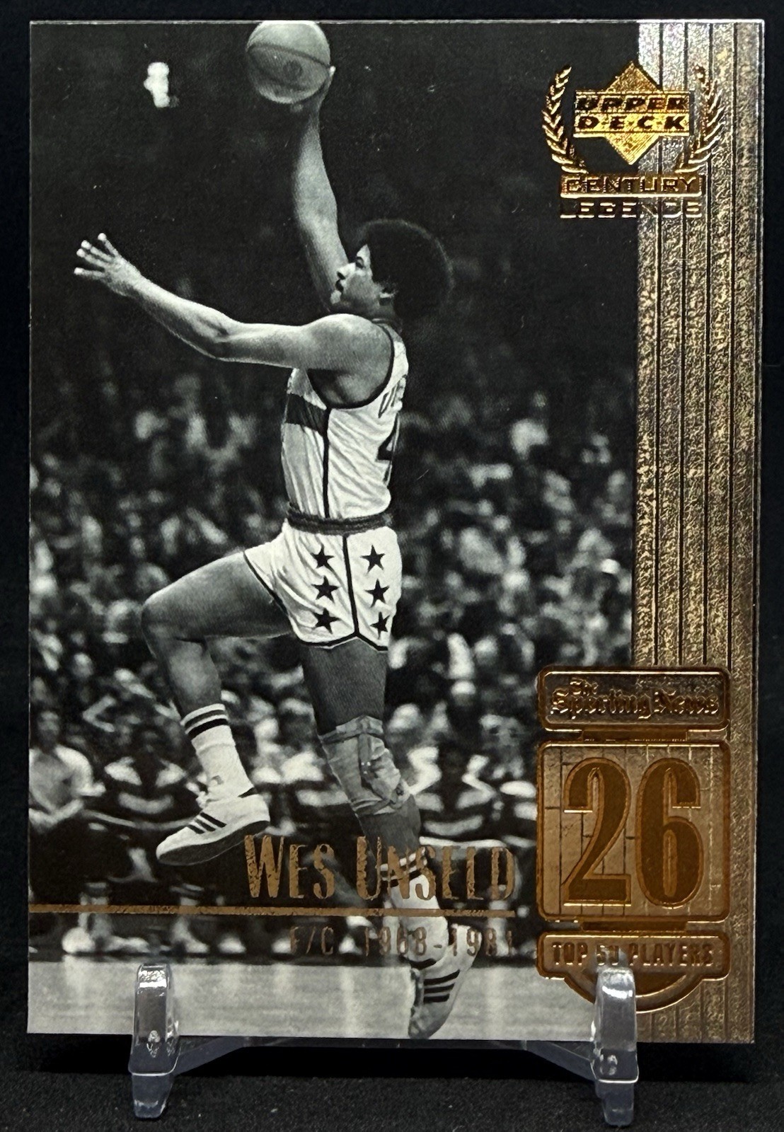 1998-99 Upper Deck Century Legends #26 Wes Unseld