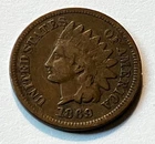 1869 Indian Head Cent, Nice Brown, Problem-Free VG/Fine, Terrific Eye-Appeal