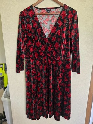 strapless open back dress Plus Size Made to Measure Black Wrap Dress