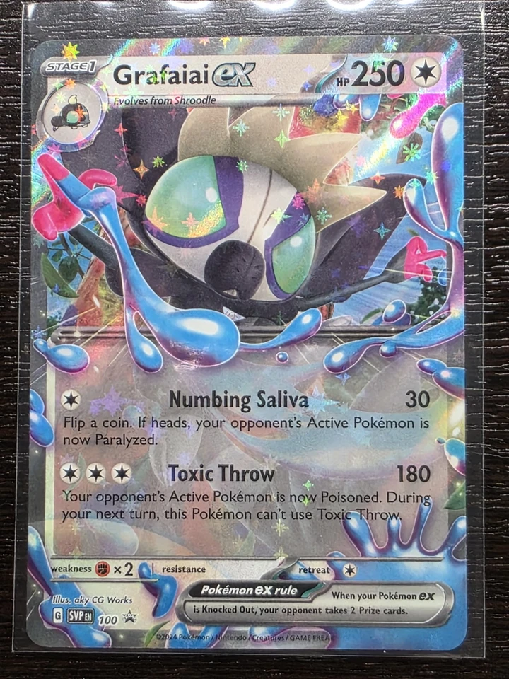 Grafaiai ex 100 Sv: Scarlet & Violet Promo Cards Holo - Image 2 of 3