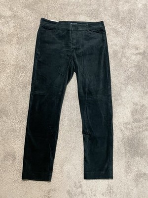 NWT Old Navy Velour Pixie Pants Womens 4 Dark Teal Blue Green Velour NEW