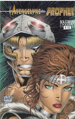 Maximum Press Avengelyne Prophet Comic Book #1B (1996) Variant Cover