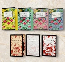 Gucci FLORA & BLOOM Collection Sample Spray Vial 7pc Set