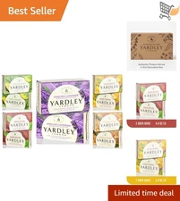 Bath Soap Bundle 10 Bars Pack Natural Lavender Oatmeal Aloe Cocoa Lemon