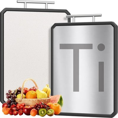 Titanium Cutting Board 16x11'' Double-Sided, Dishwasher Safe, Easy Clean