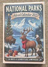National Parks Advent Calendar 24 Ornament Set 2025